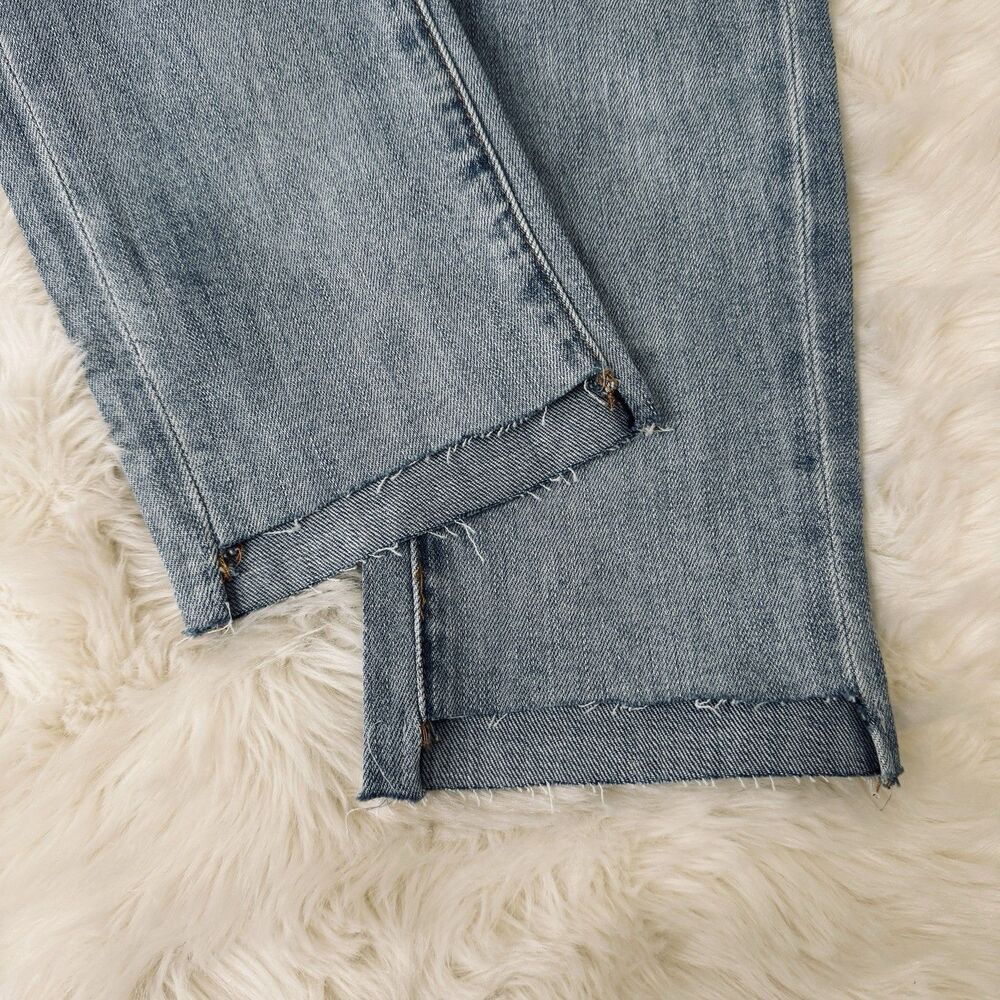 Evidnt Verona Skinny Ankle Jeans 24 (24x25.5) Blue Distressed Denim Womens - Picture 7 of 9